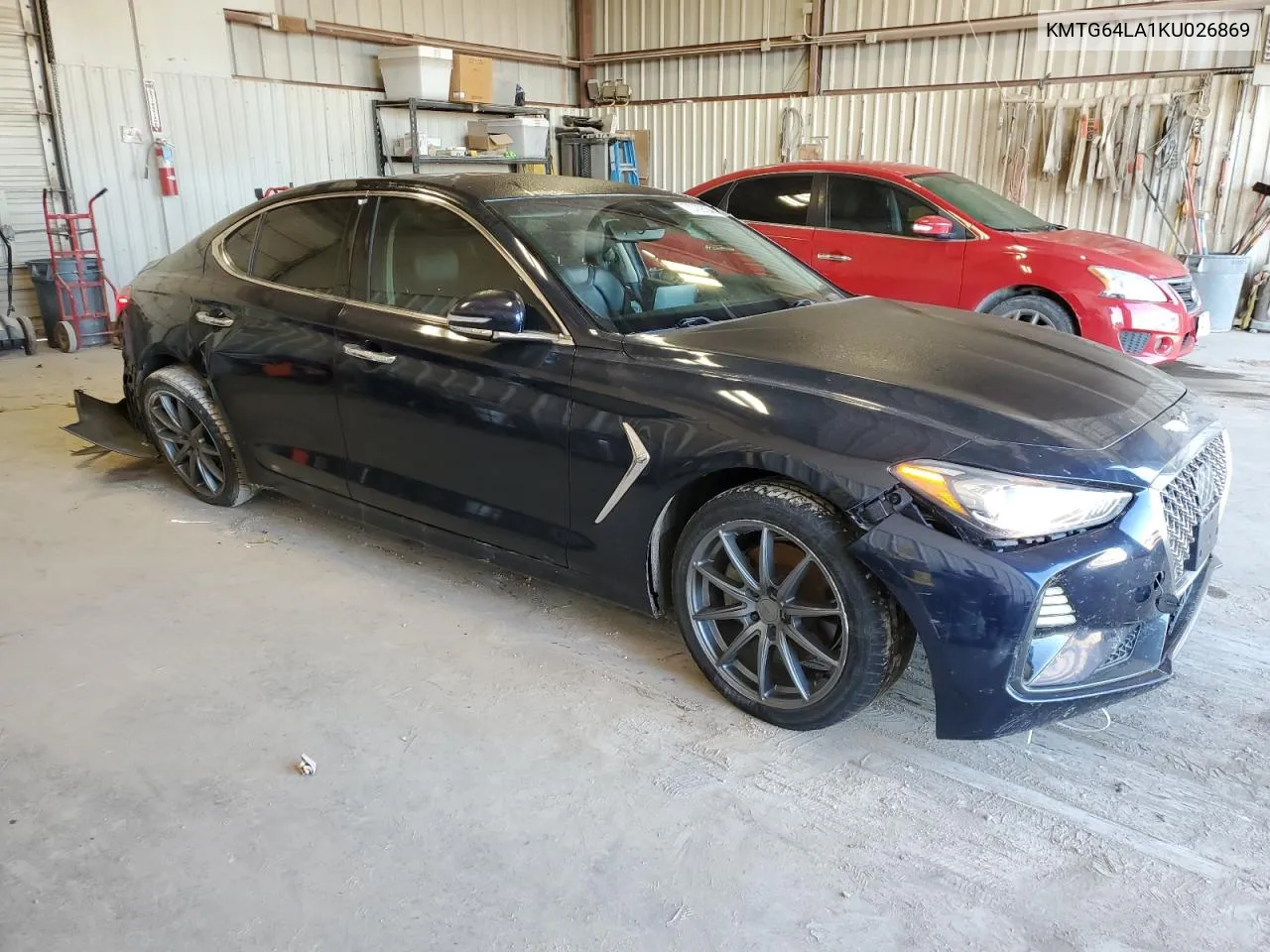 KMTG64LA1KU026869 2019 Genesis G70 Advanced