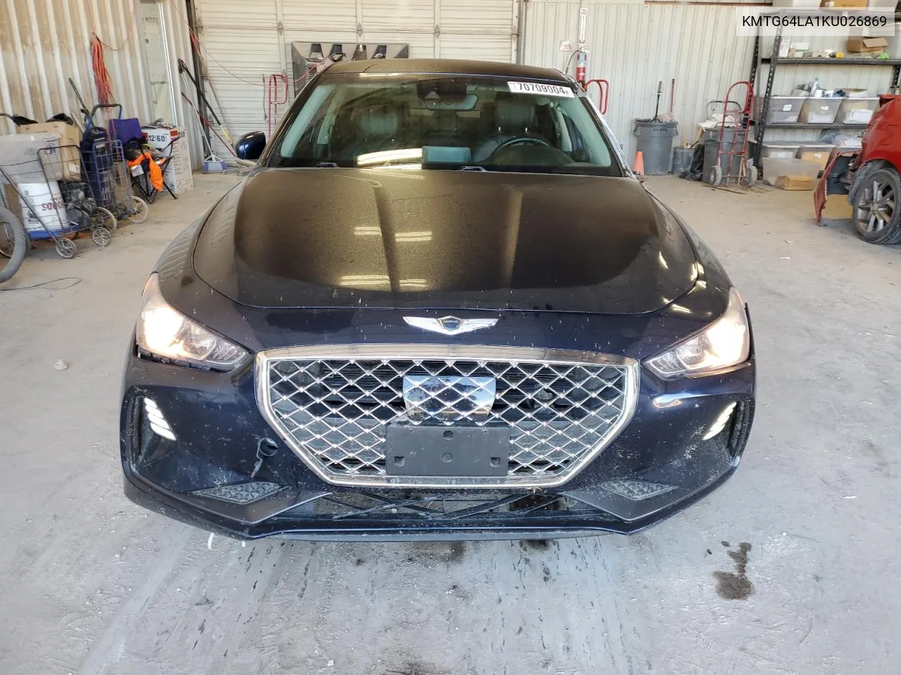 KMTG64LA1KU026869 2019 Genesis G70 Advanced