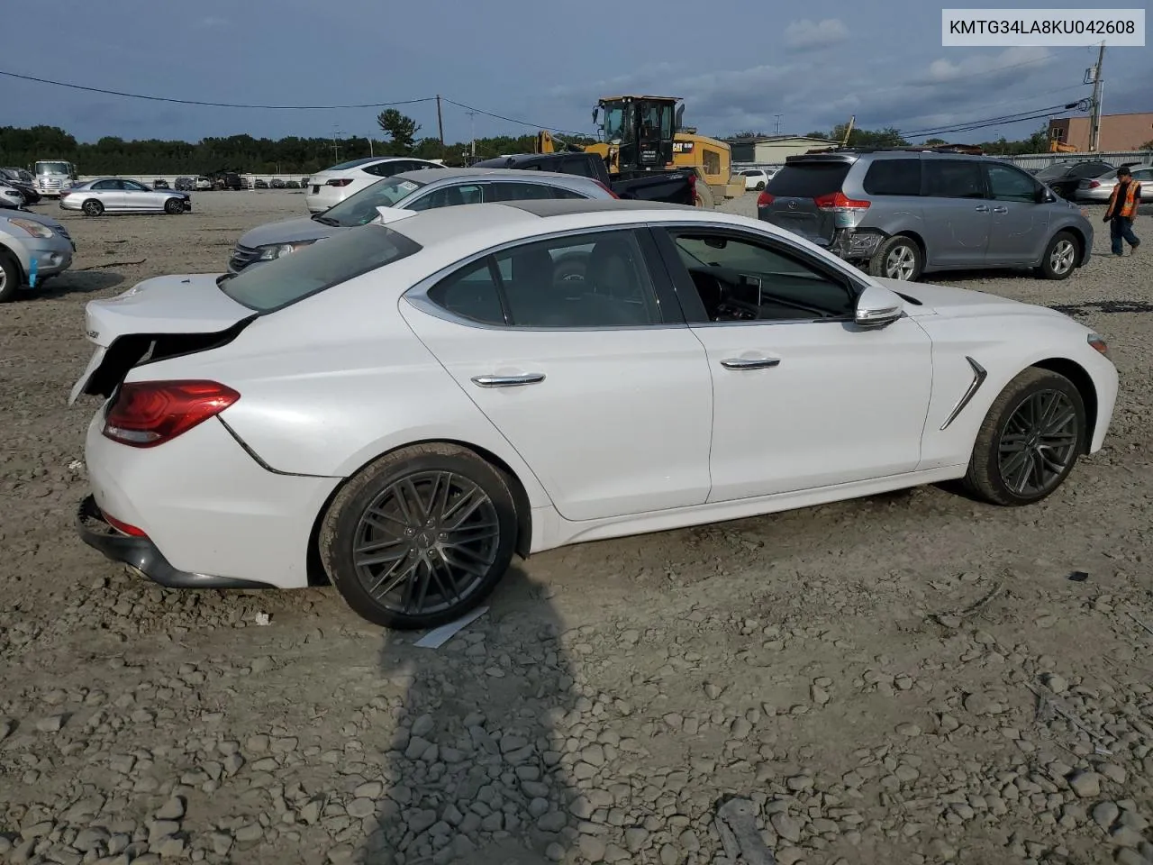 2019 Genesis G70 Elite VIN: KMTG34LA8KU042608 Lot: 71416764