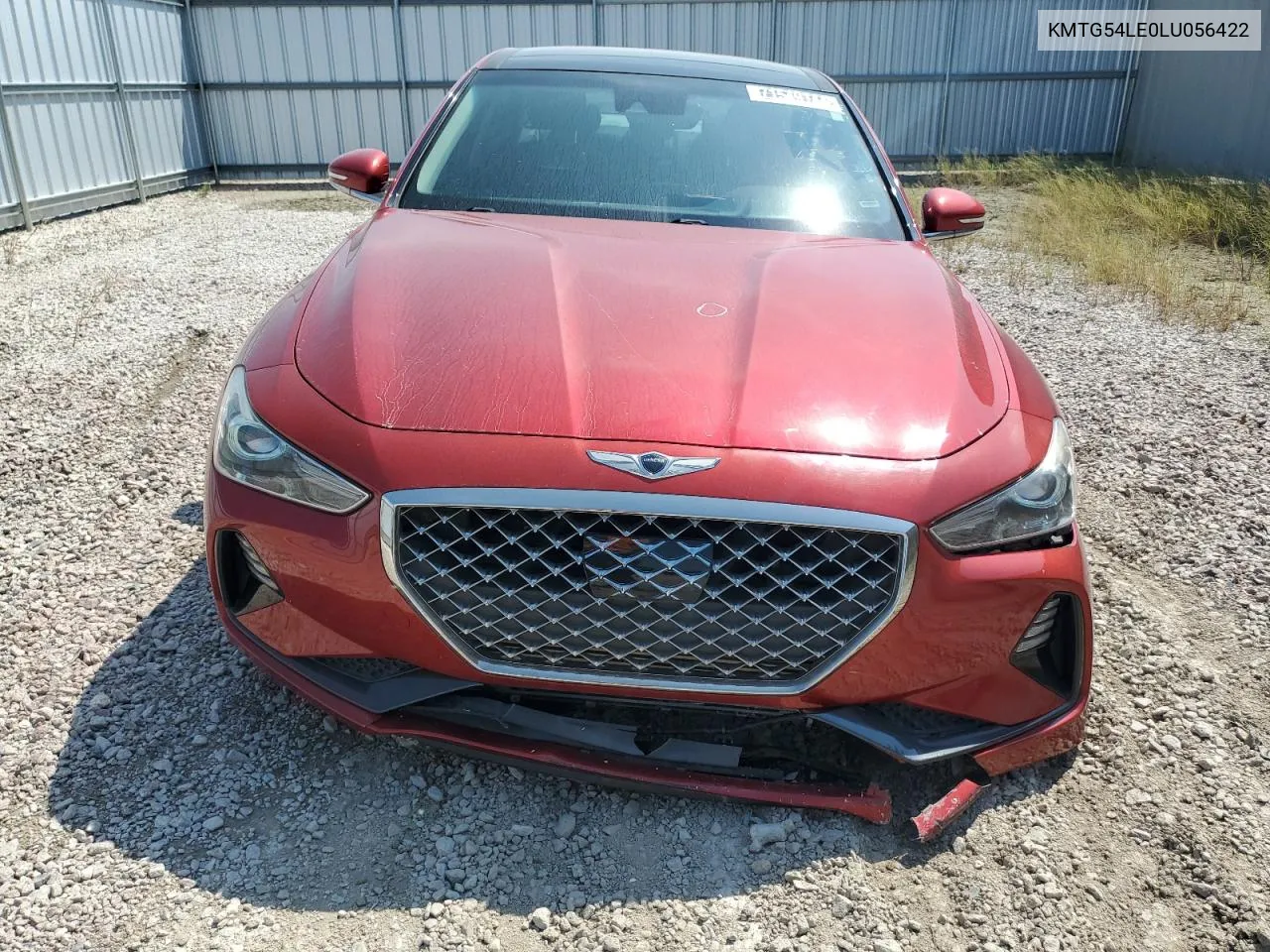 2020 Genesis G70 VIN: KMTG54LE0LU056422 Lot: 71549144