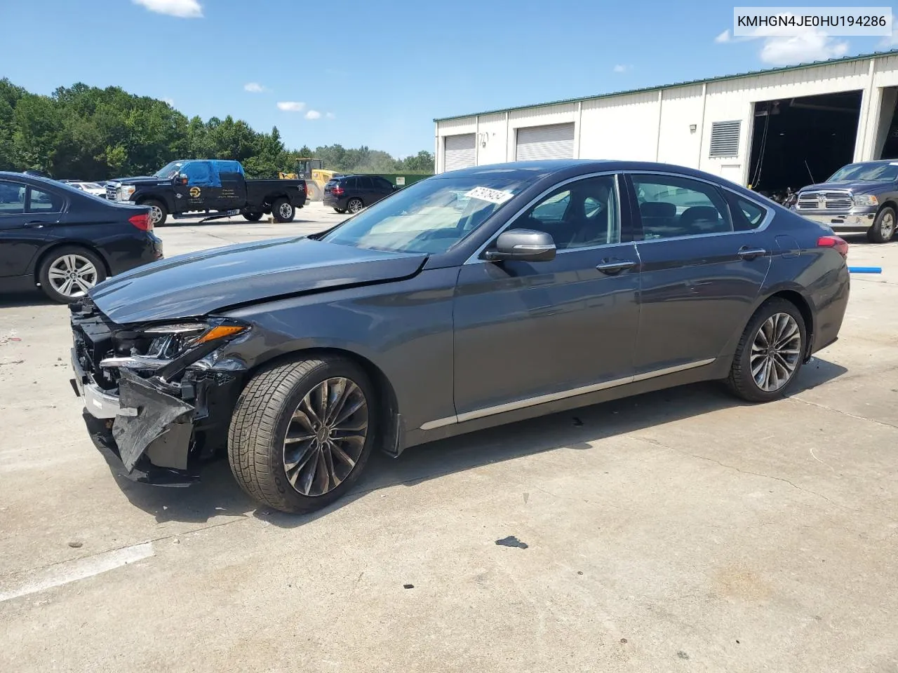 2017 Genesis G80 Base VIN: KMHGN4JE0HU194286 Lot: 67978454