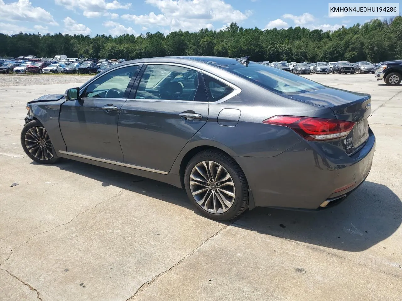 2017 Genesis G80 Base VIN: KMHGN4JE0HU194286 Lot: 67978454