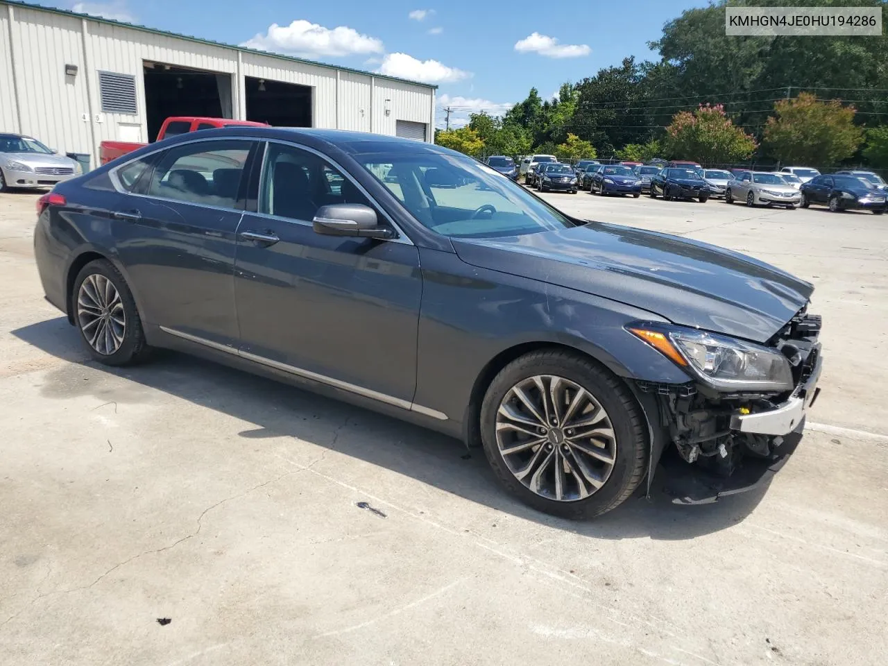 2017 Genesis G80 Base VIN: KMHGN4JE0HU194286 Lot: 67978454