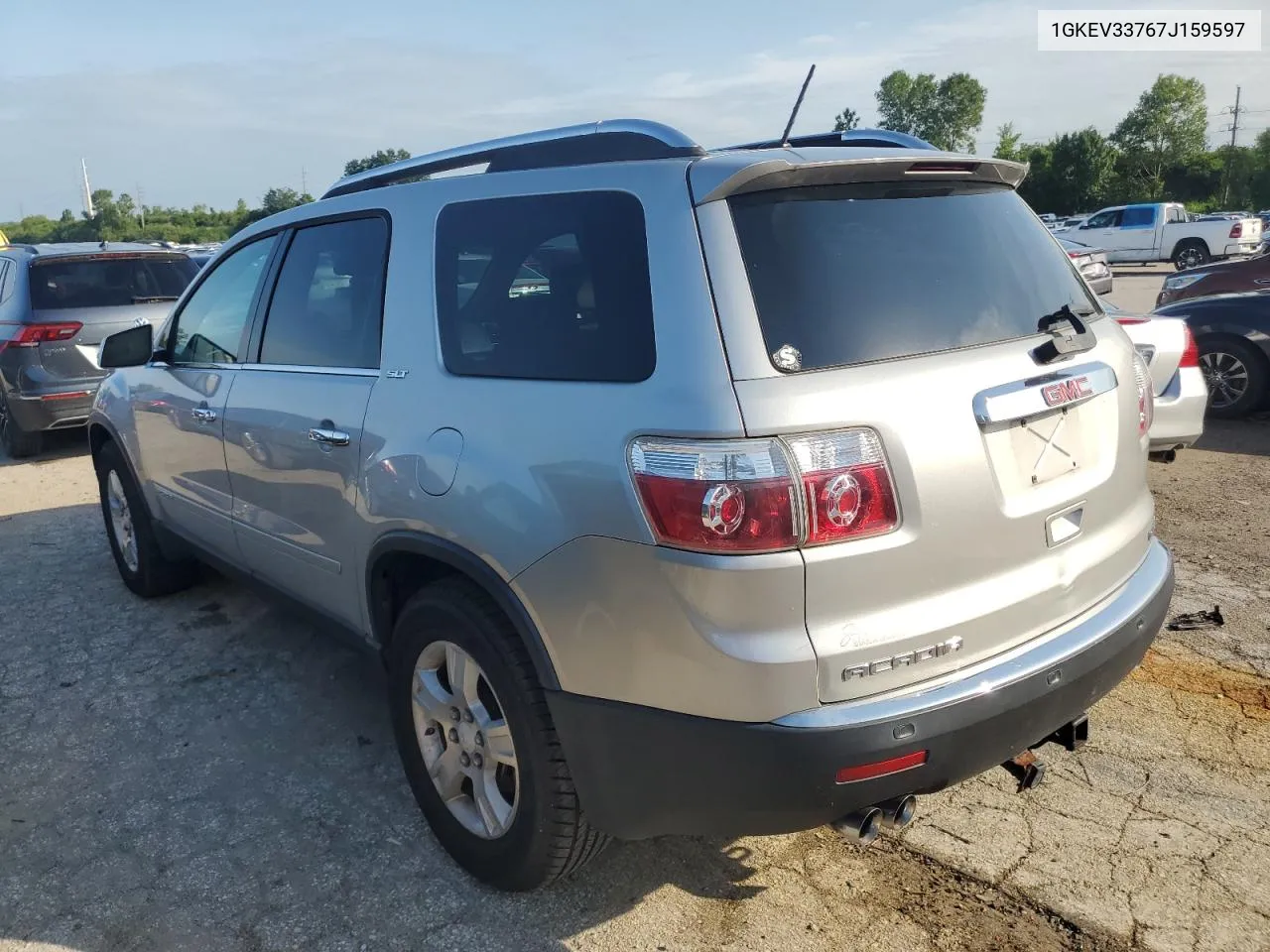 2007 GMC Acadia Slt-2 VIN: 1GKEV33767J159597 Lot: 65327314