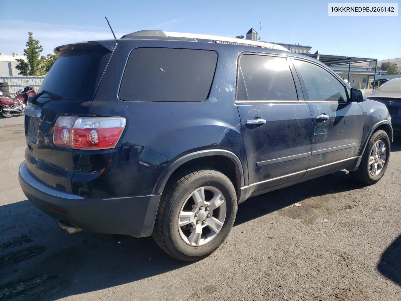 2011 GMC Acadia Sle VIN: 1GKKRNED9BJ266142 Lot: 59404034