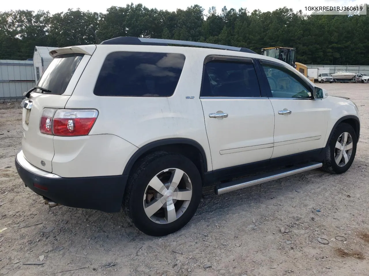 2011 GMC Acadia Slt-1 VIN: 1GKKRRED1BJ360619 Lot: 71303724