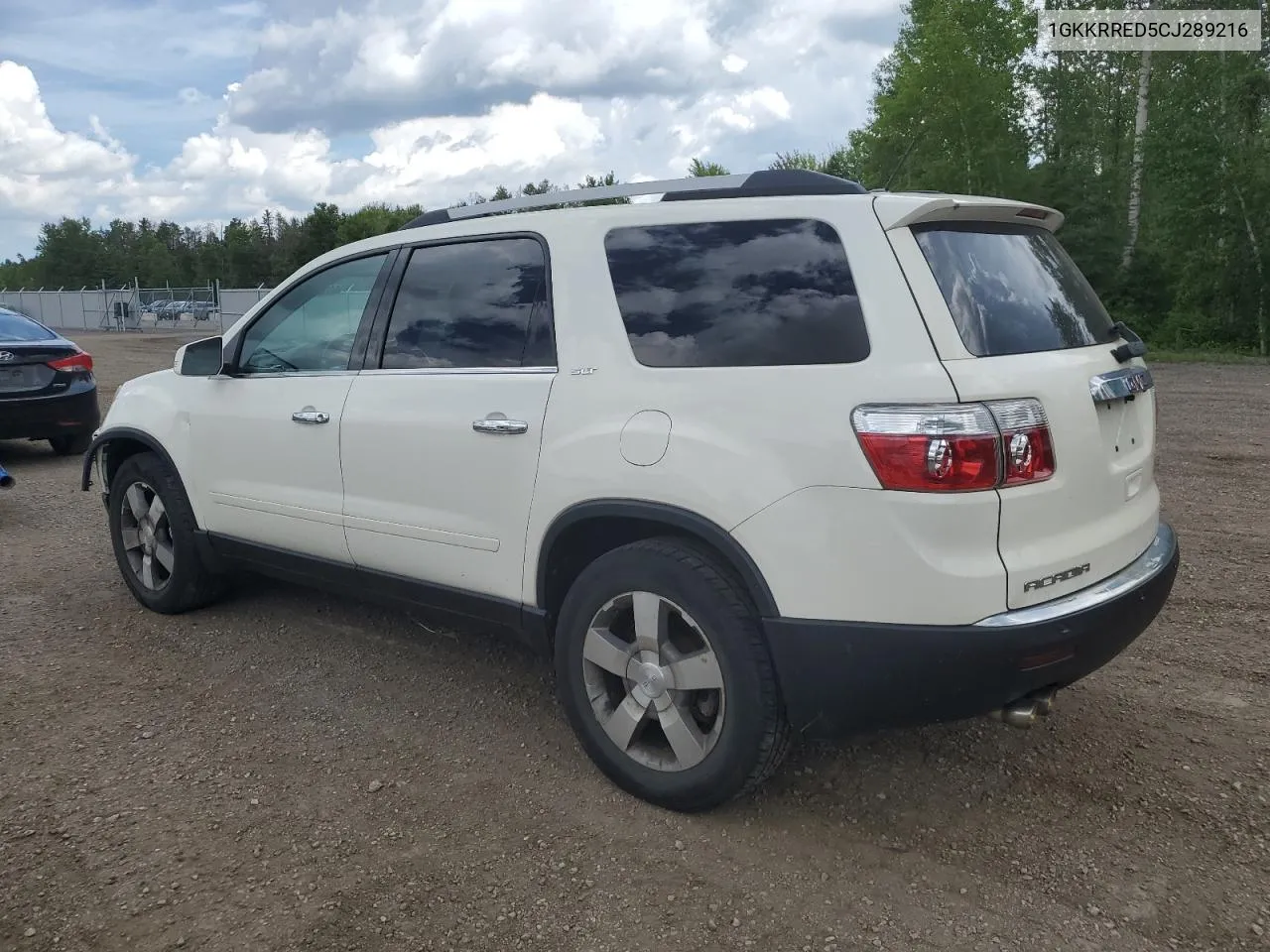 1GKKRRED5CJ289216 2012 GMC Acadia Slt-1