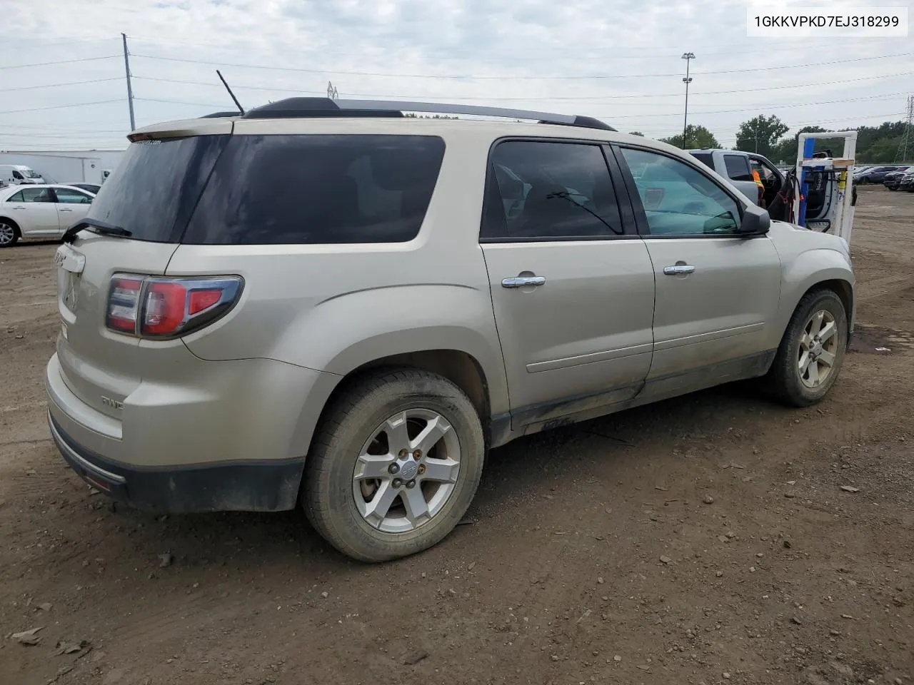 1GKKVPKD7EJ318299 2014 GMC Acadia Sle