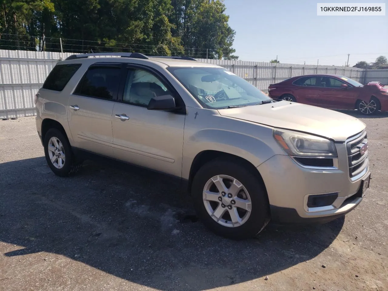 2015 GMC Acadia Sle VIN: 1GKKRNED2FJ169855 Lot: 71820994