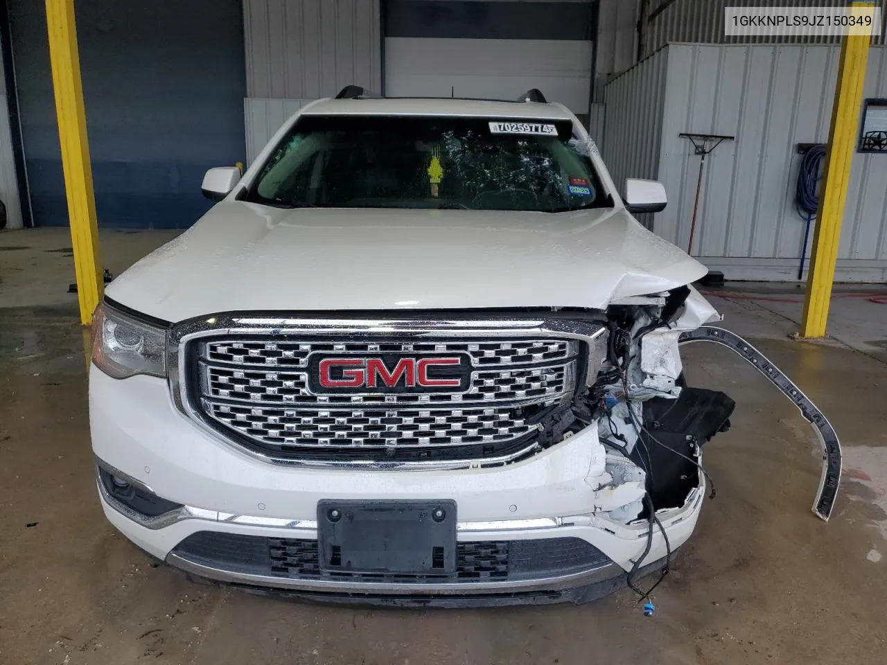 1GKKNPLS9JZ150349 2018 GMC Acadia Denali