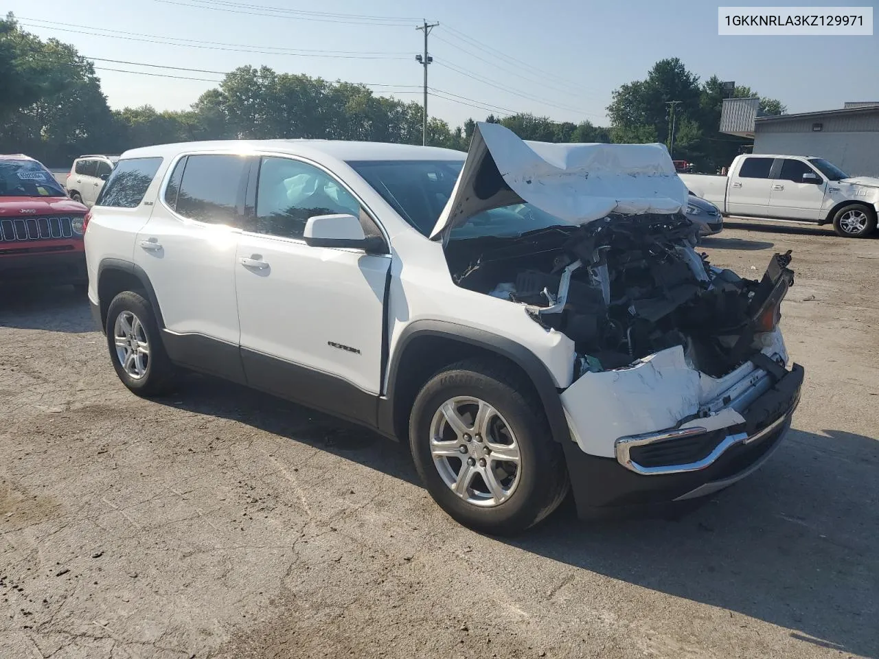 2019 GMC Acadia Sle VIN: 1GKKNRLA3KZ129971 Lot: 65932824