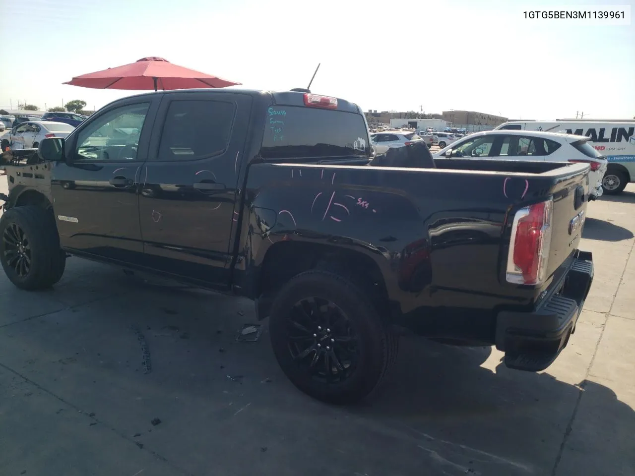 2021 GMC Canyon Elevation VIN: 1GTG5BEN3M1139961 Lot: 71658034