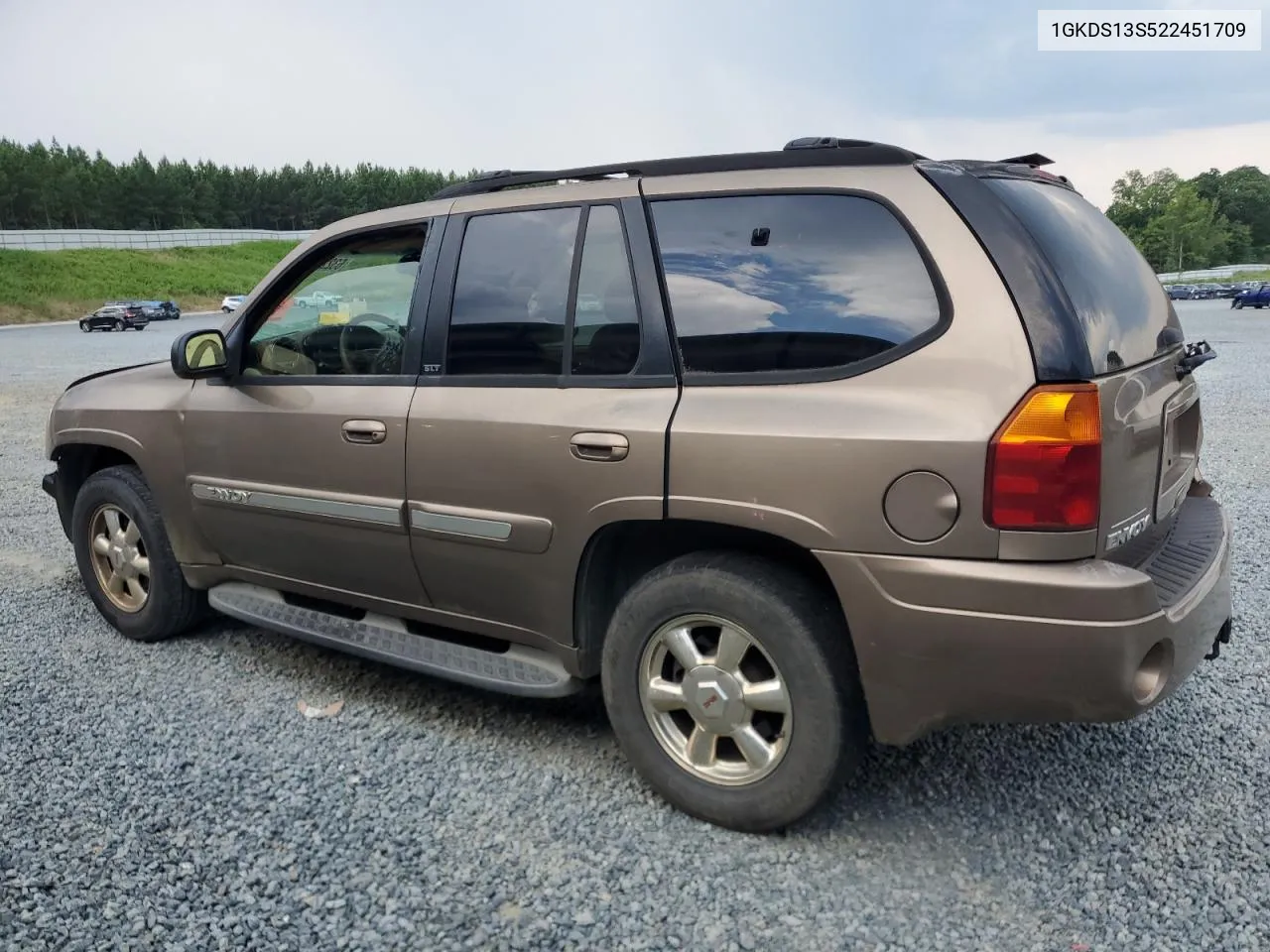 2002 GMC Envoy VIN: 1GKDS13S522451709 Lot: 63223794