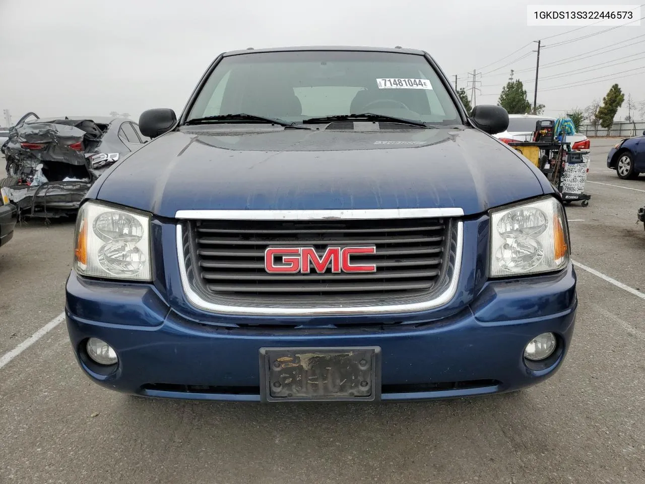 2002 GMC Envoy VIN: 1GKDS13S322446573 Lot: 71481044