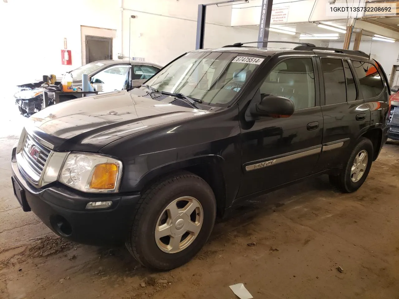 2003 GMC Envoy VIN: 1GKDT13S732208692 Lot: 67475514