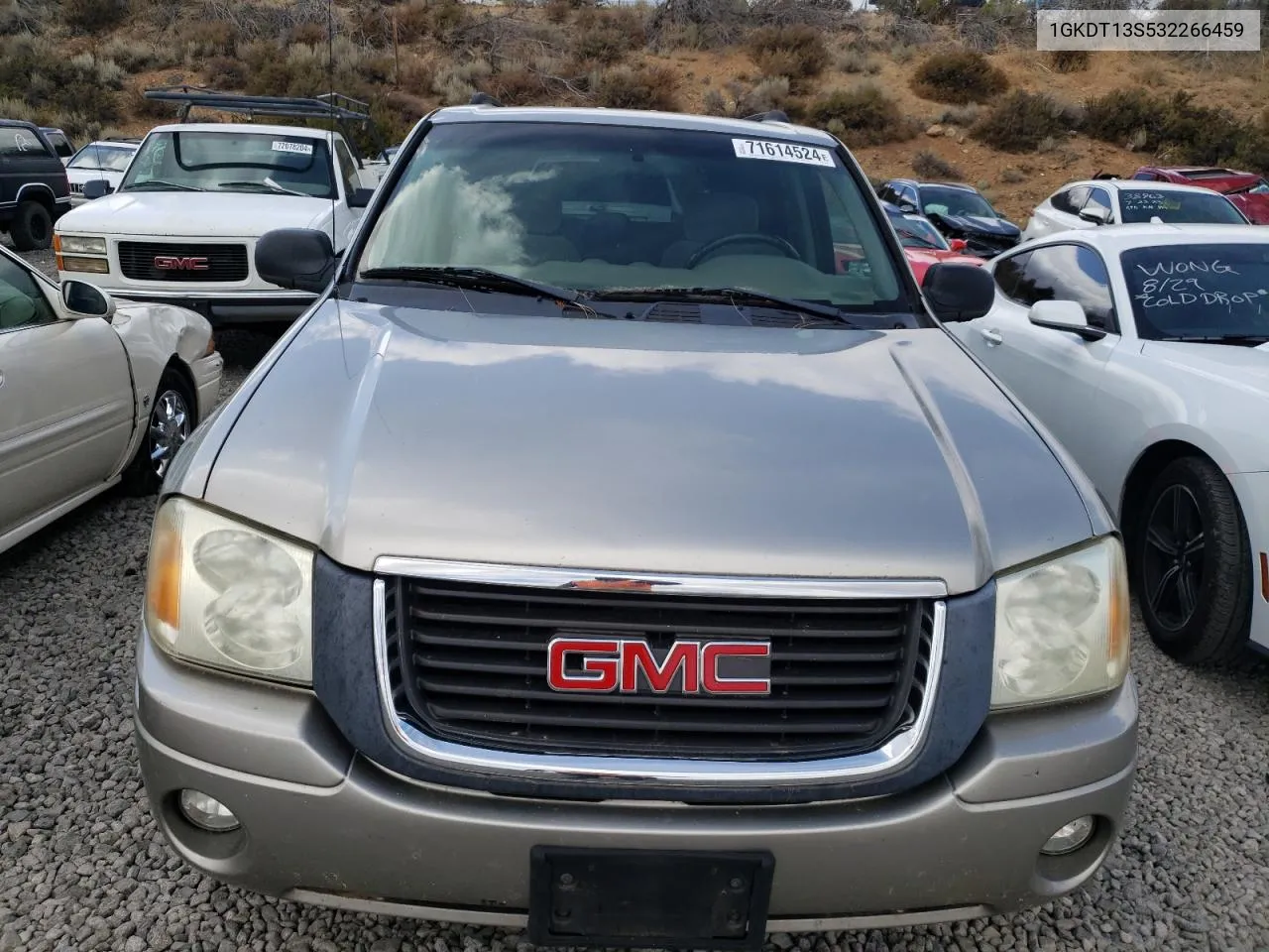 2003 GMC Envoy VIN: 1GKDT13S532266459 Lot: 71614524