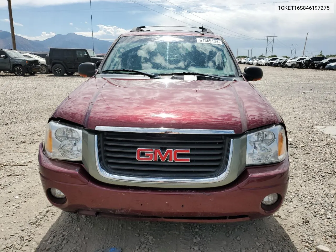 2004 GMC Envoy Xl VIN: 1GKET16S846197275 Lot: 67389134