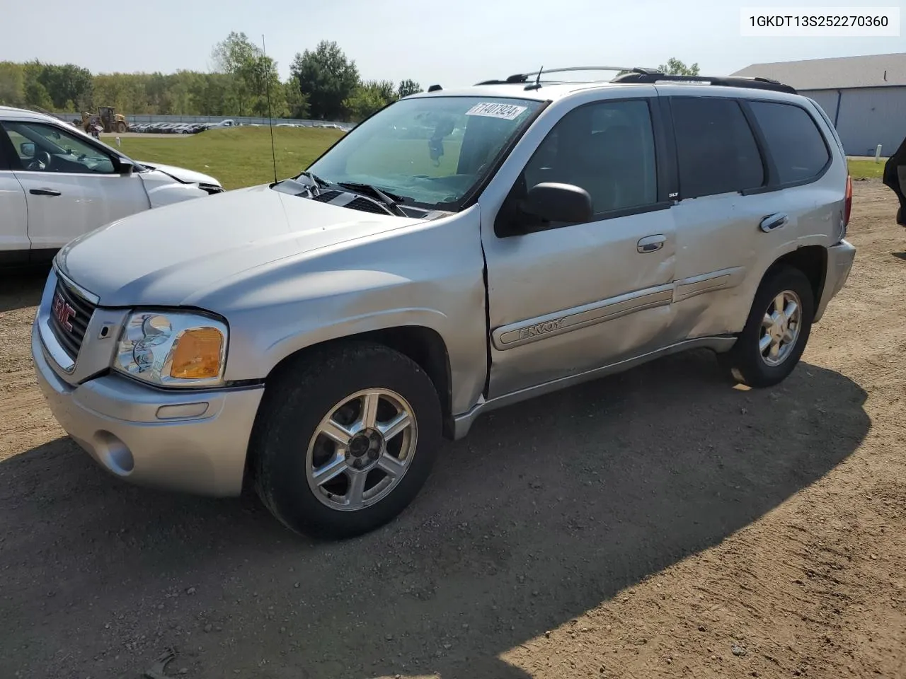 2005 GMC Envoy VIN: 1GKDT13S252270360 Lot: 71407924