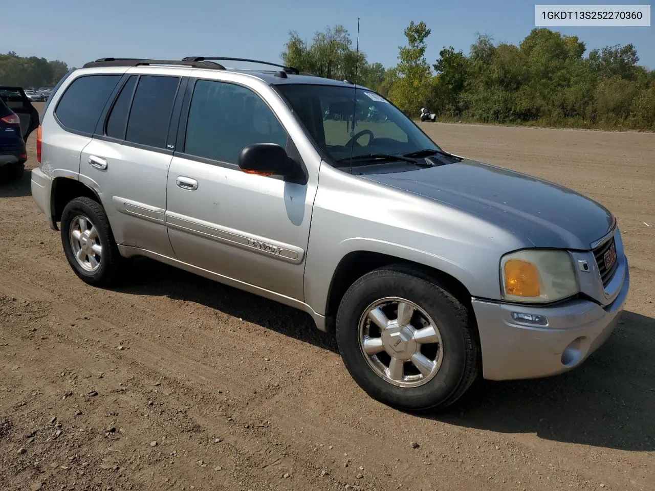 2005 GMC Envoy VIN: 1GKDT13S252270360 Lot: 71407924