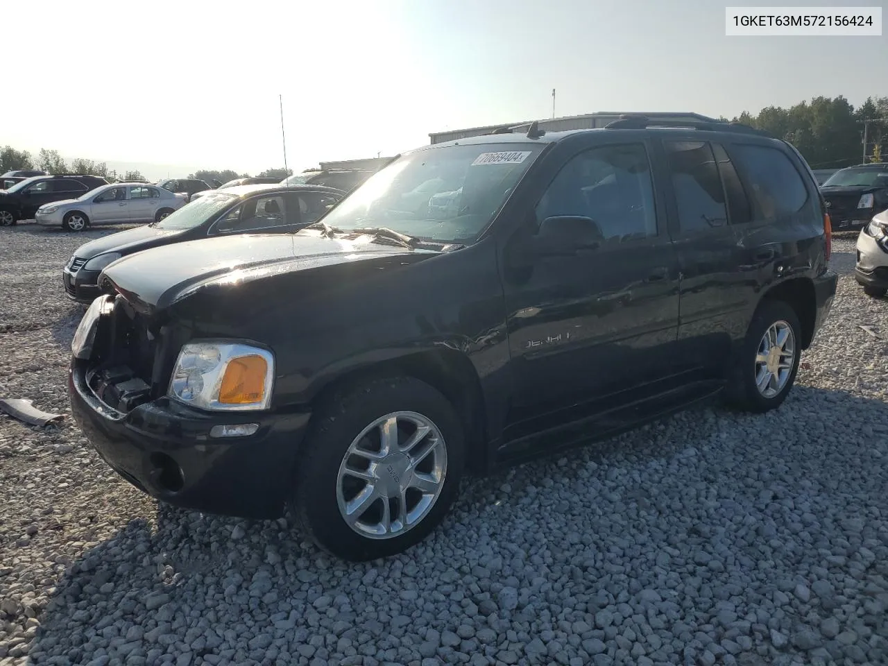 2007 GMC Envoy Denali VIN: 1GKET63M572156424 Lot: 70669404