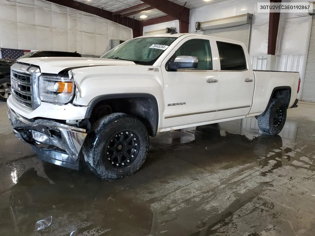 2014 GMC Sierra K1500 Slt VIN: 3GTU2VEC3EG192867 Lot: 70445264