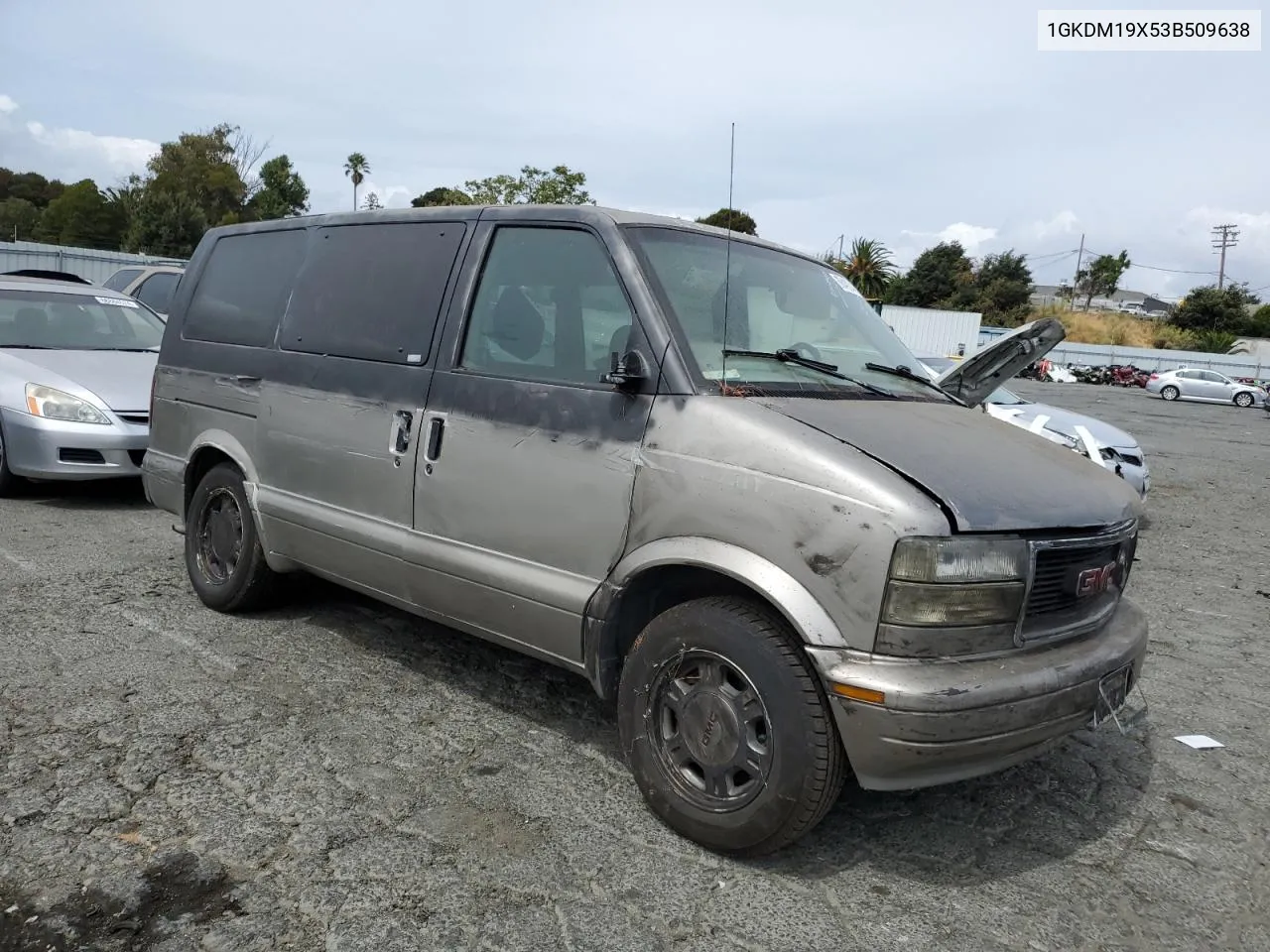 2003 GMC Safari Xt VIN: 1GKDM19X53B509638 Lot: 68492454