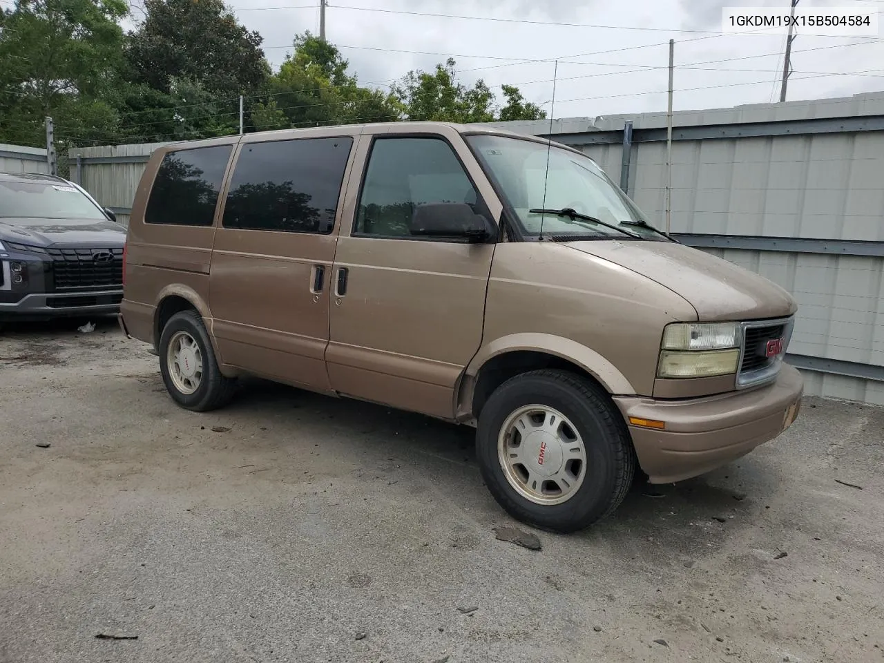 2005 GMC Safari Xt VIN: 1GKDM19X15B504584 Lot: 70821934