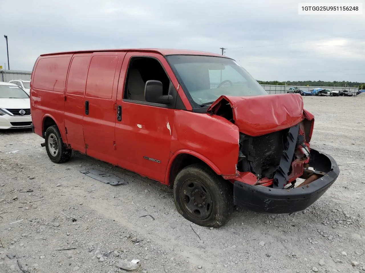 1GTGG25U951156248 2005 GMC Savana G2500