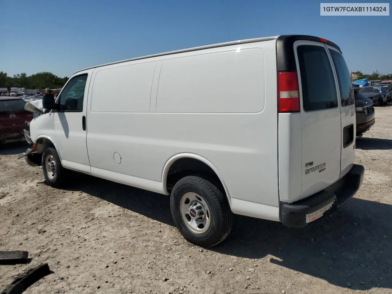 2011 GMC Savana G2500 VIN: 1GTW7FCAXB1114324 Lot: 69919304