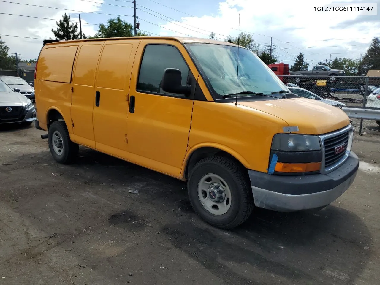 1GTZ7TCG6F1114147 2015 GMC Savana G3500