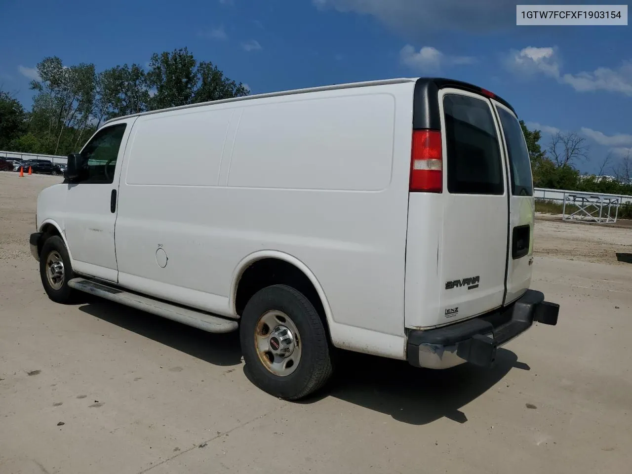 1GTW7FCFXF1903154 2015 GMC Savana G2500