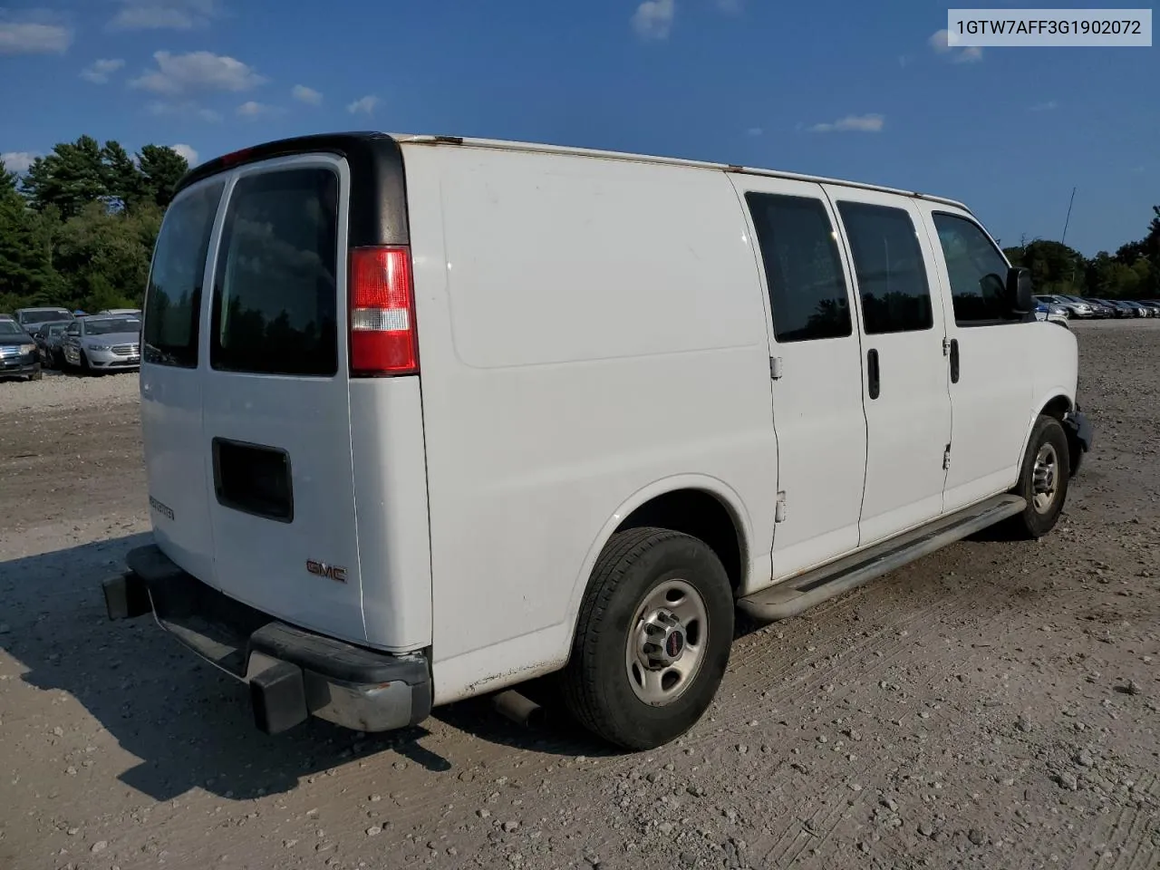 1GTW7AFF3G1902072 2016 GMC Savana G2500