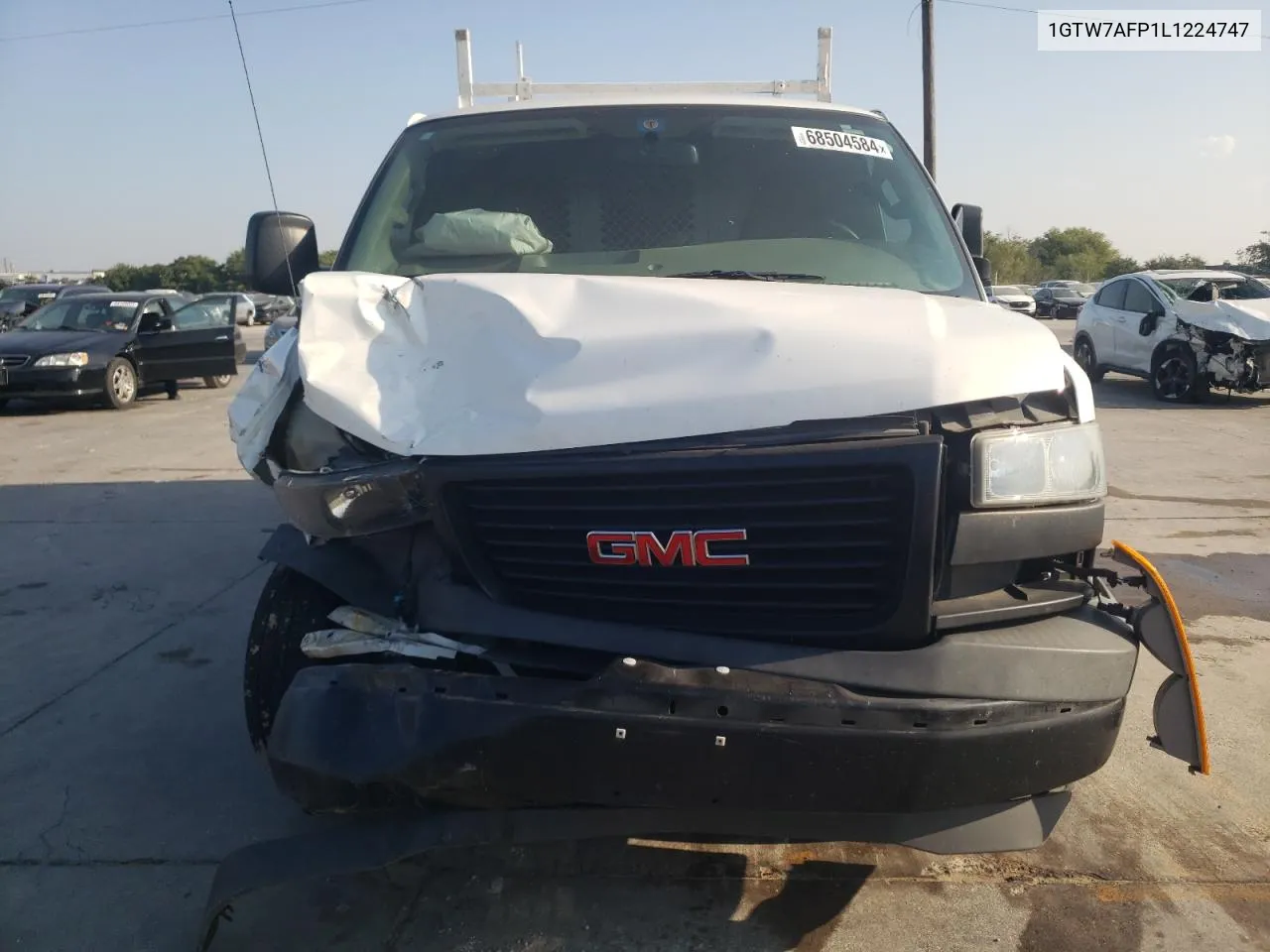 2020 GMC Savana G2500 VIN: 1GTW7AFP1L1224747 Lot: 68504584