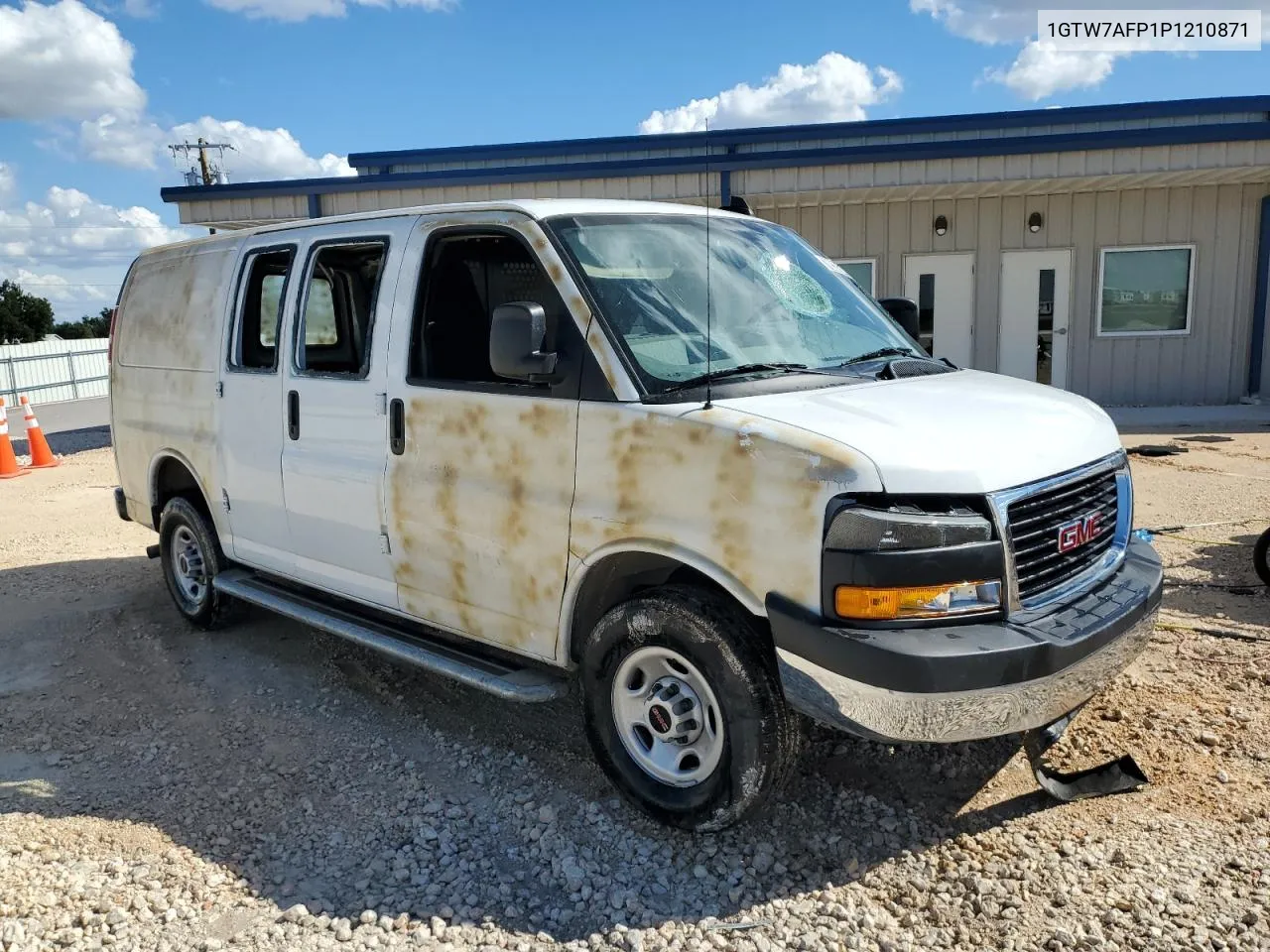 2023 GMC Savana G2500 VIN: 1GTW7AFP1P1210871 Lot: 70830364