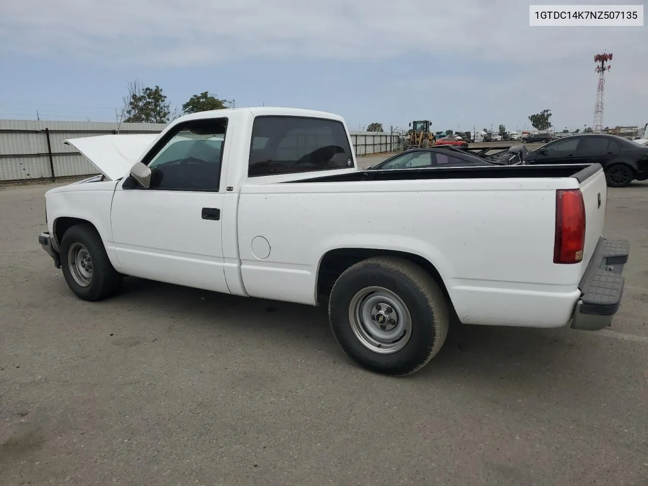 1992 GMC Sierra C1500 VIN: 1GTDC14K7NZ507135 Lot: 68538054