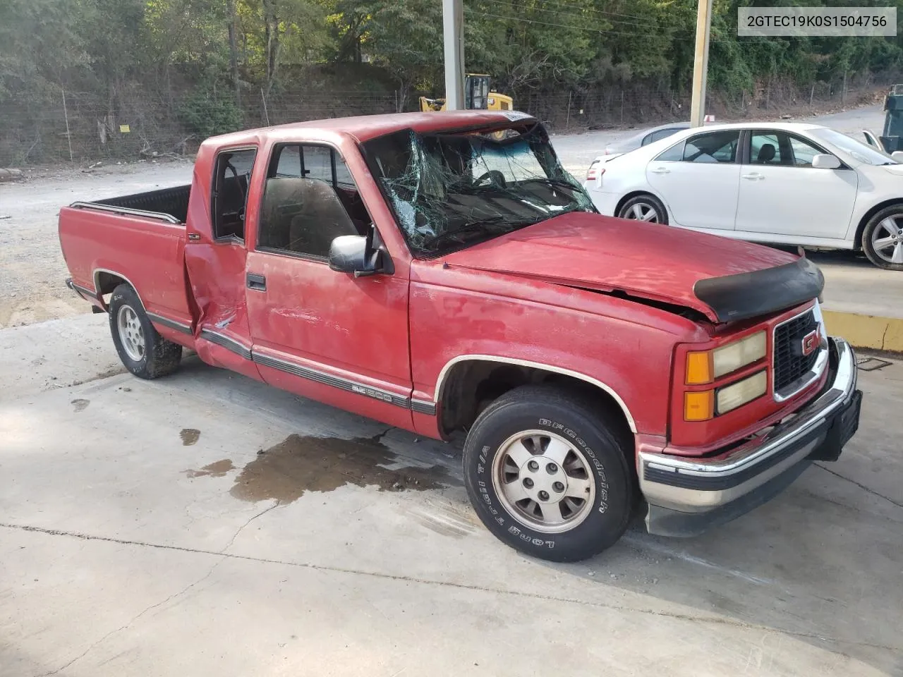 1995 GMC Sierra C1500 VIN: 2GTEC19K0S1504756 Lot: 69705154