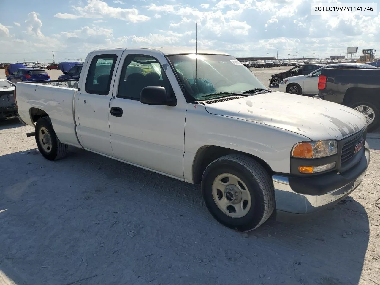 2000 GMC New Sierra C1500 VIN: 2GTEC19V7Y1141746 Lot: 65122224