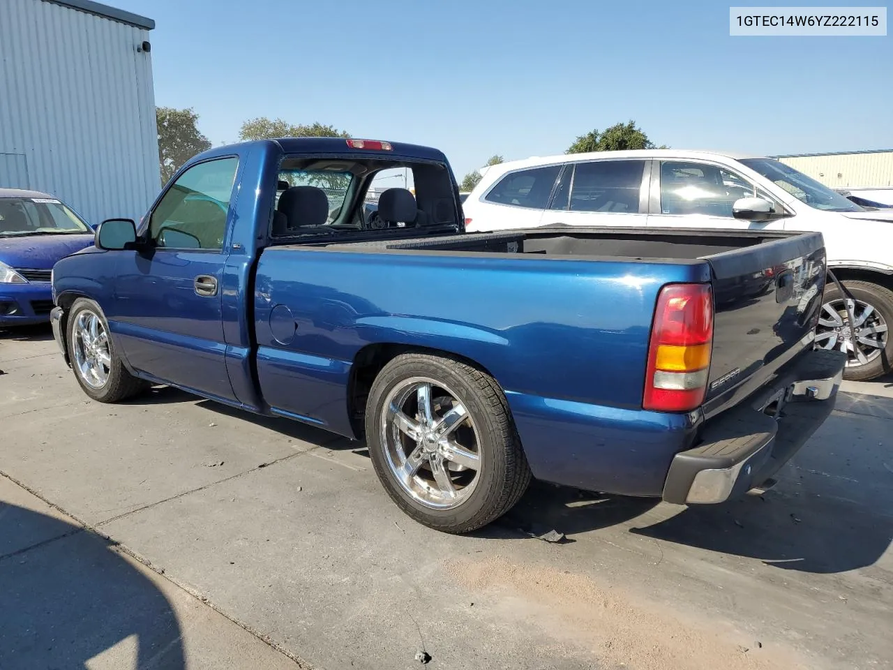 2000 GMC New Sierra C1500 VIN: 1GTEC14W6YZ222115 Lot: 70087104