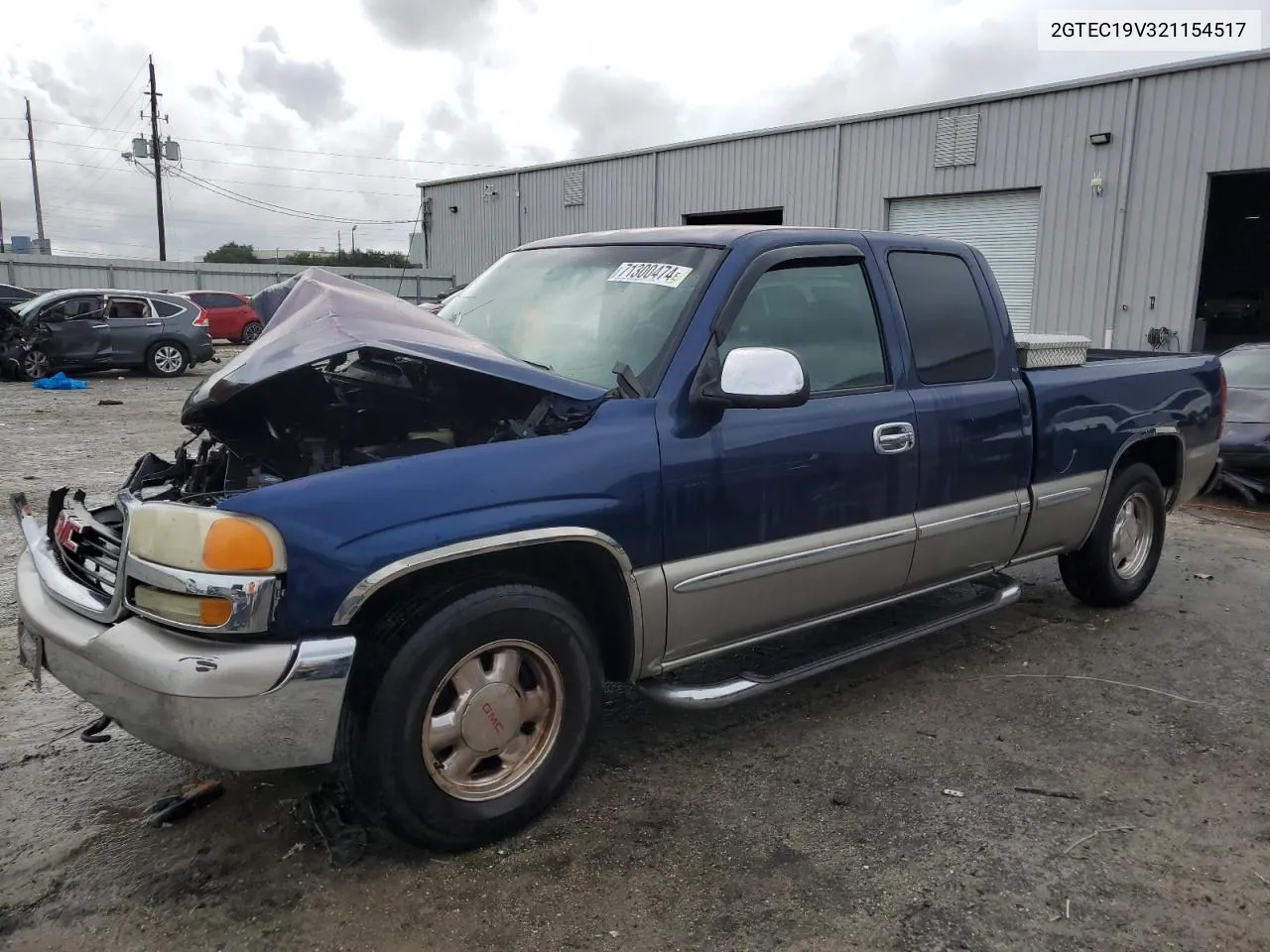 2GTEC19V321154517 2002 GMC New Sierra C1500