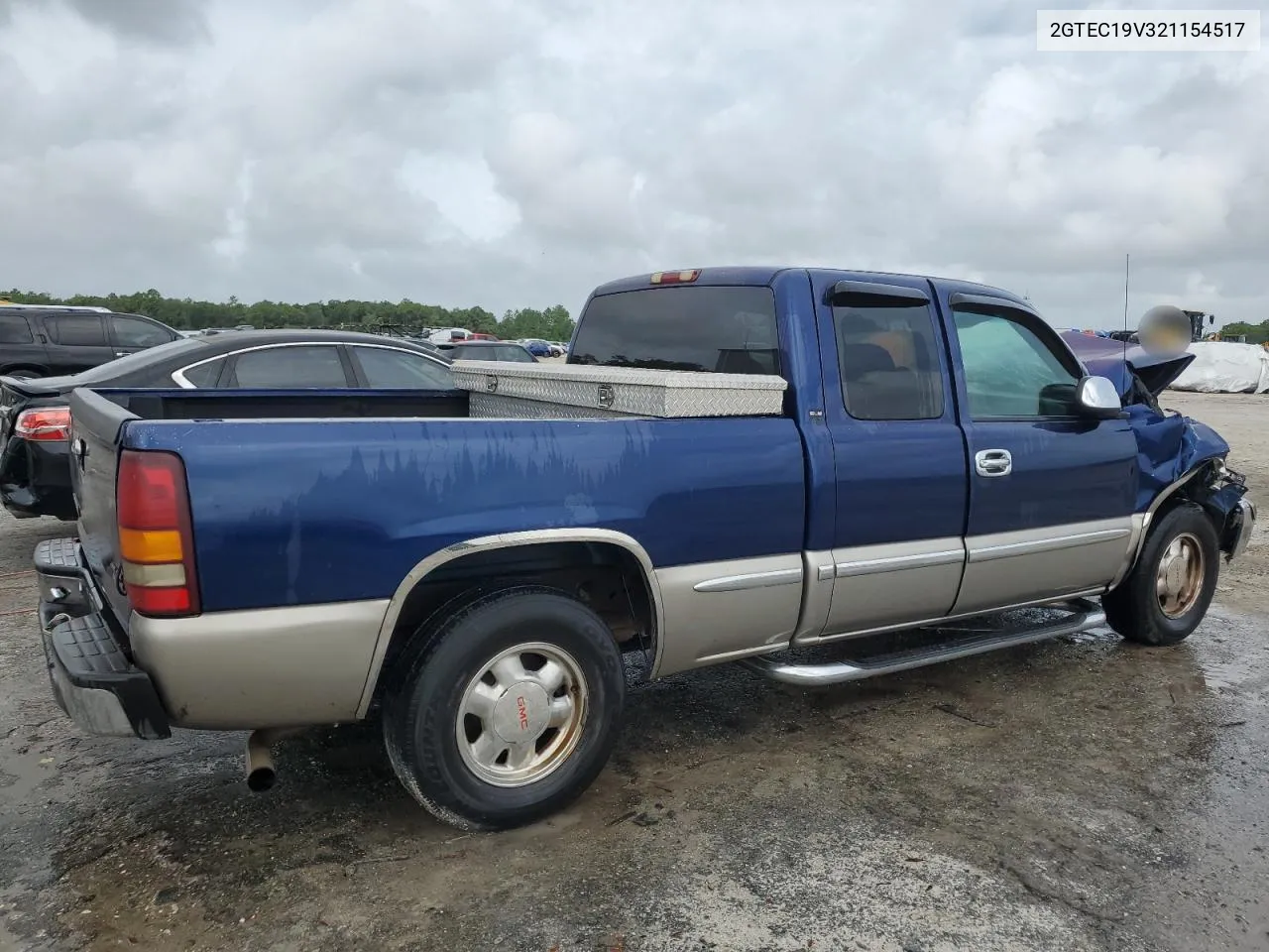 2002 GMC New Sierra C1500 VIN: 2GTEC19V321154517 Lot: 71300474