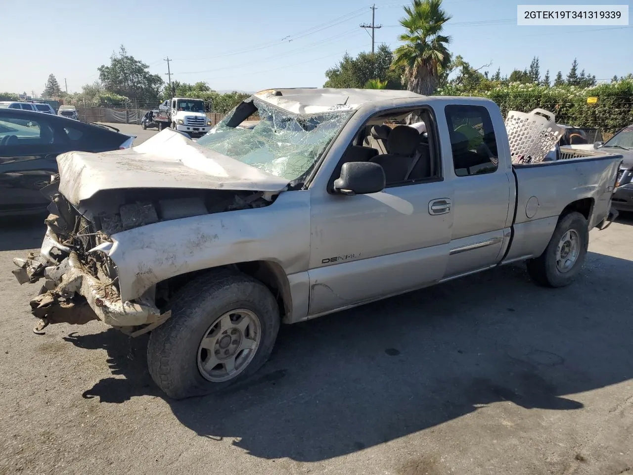 2004 GMC New Sierra K1500 VIN: 2GTEK19T341319339 Lot: 69028804