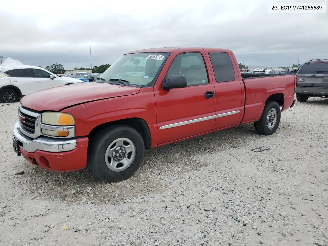 2004 GMC New Sierra C1500 VIN: 2GTEC19V741266689 Lot: 70087234