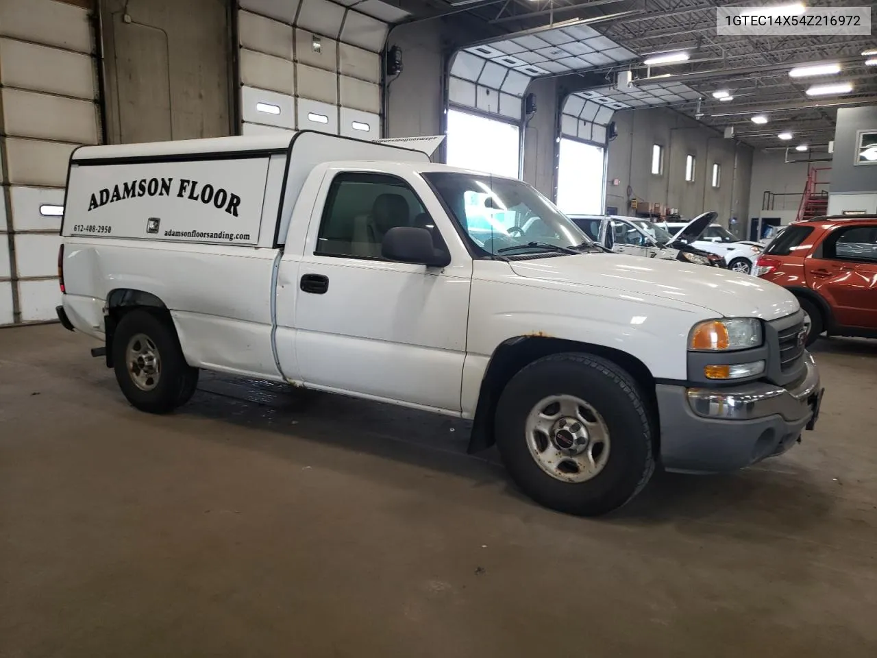 2004 GMC New Sierra C1500 VIN: 1GTEC14X54Z216972 Lot: 71879414