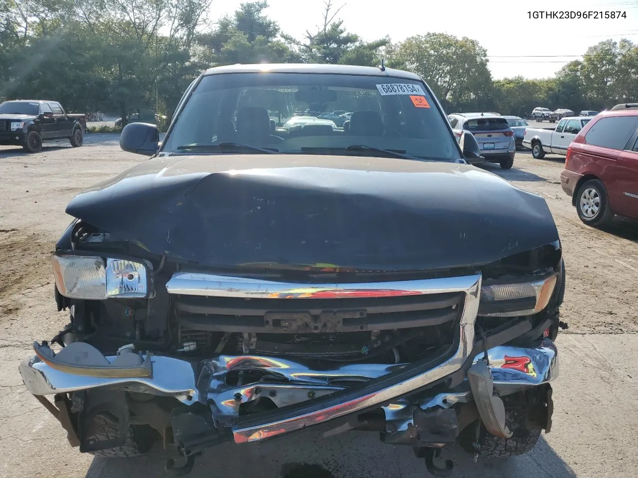 2006 GMC Sierra K2500 Heavy Duty VIN: 1GTHK23D96F215874 Lot: 68878154