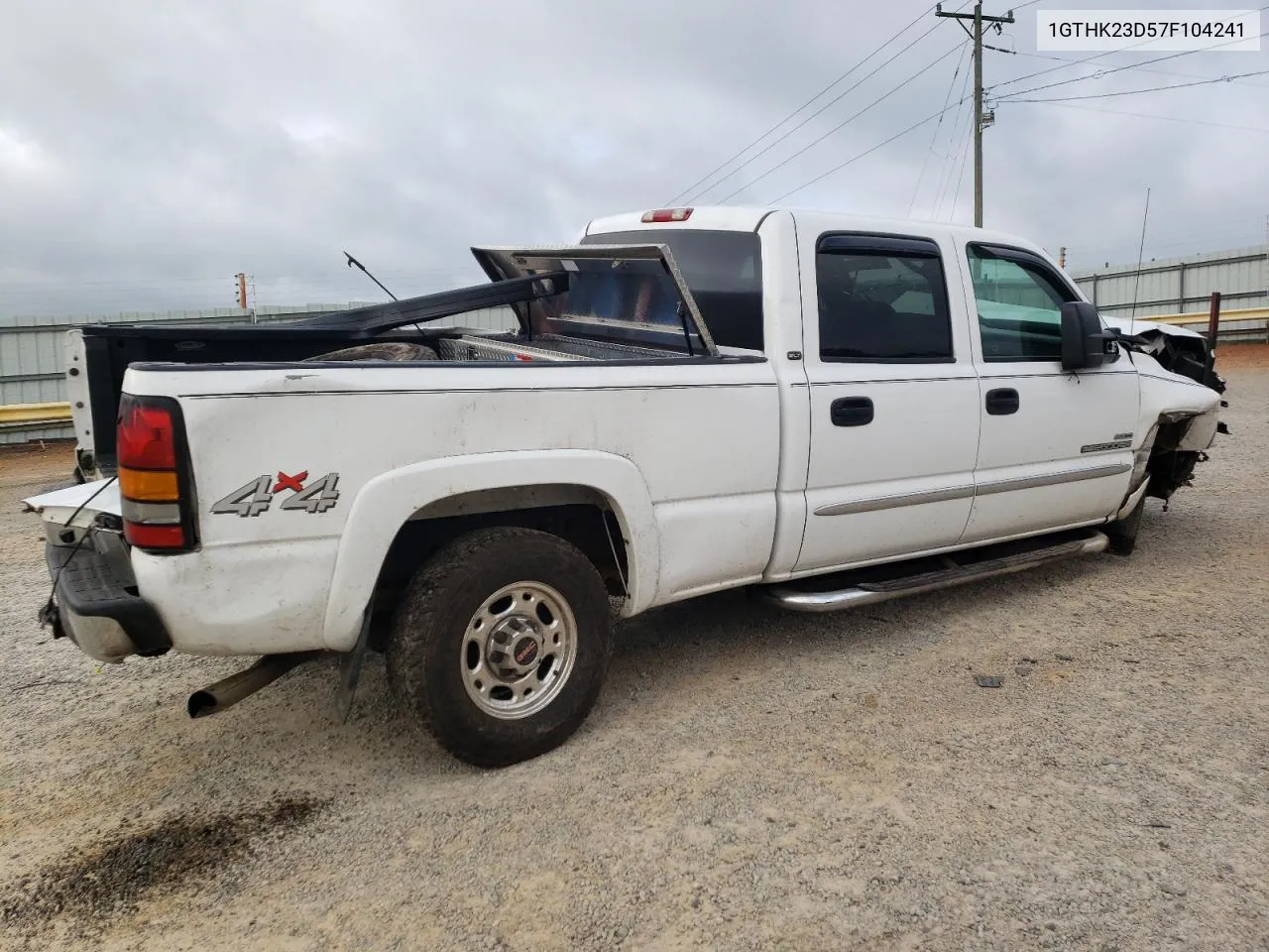 2007 GMC Sierra K2500 Heavy Duty VIN: 1GTHK23D57F104241 Lot: 64871724