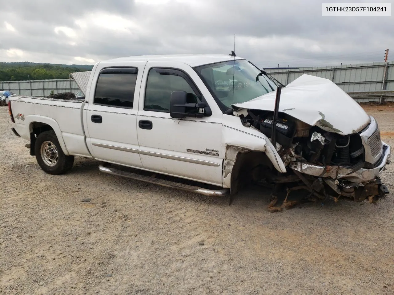 2007 GMC Sierra K2500 Heavy Duty VIN: 1GTHK23D57F104241 Lot: 64871724