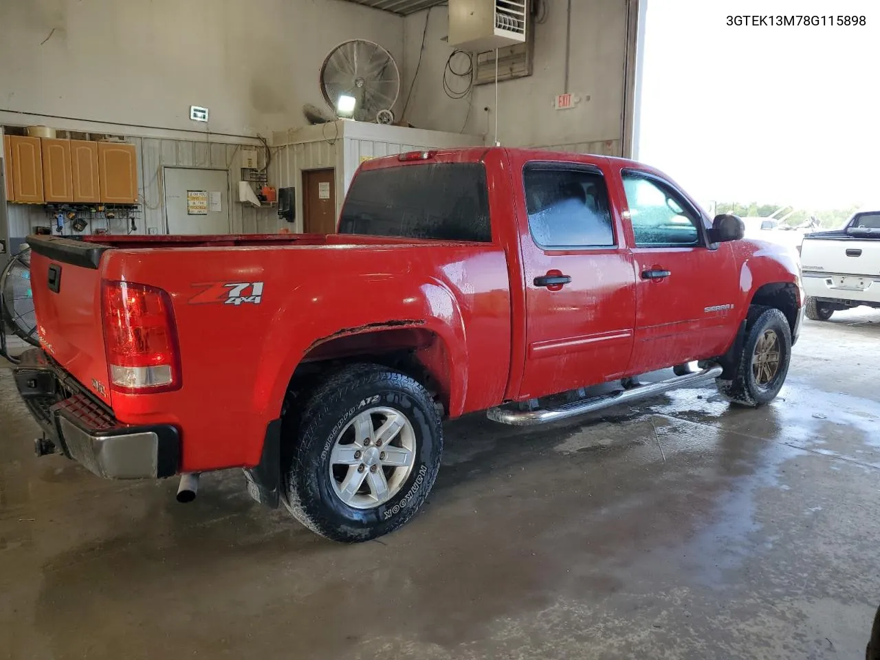 2008 GMC Sierra K1500 VIN: 3GTEK13M78G115898 Lot: 71070994