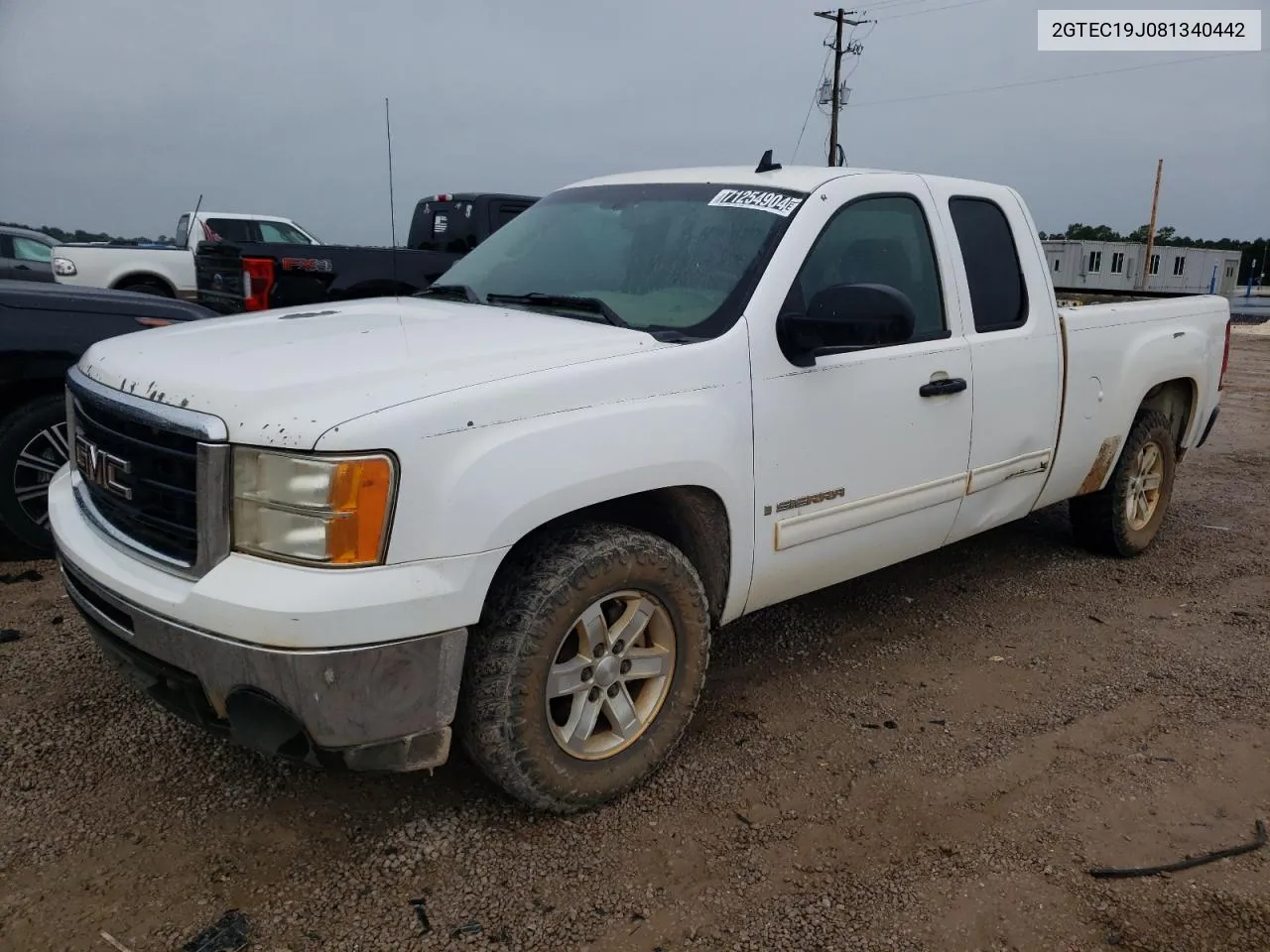 2GTEC19J081340442 2008 GMC Sierra C1500