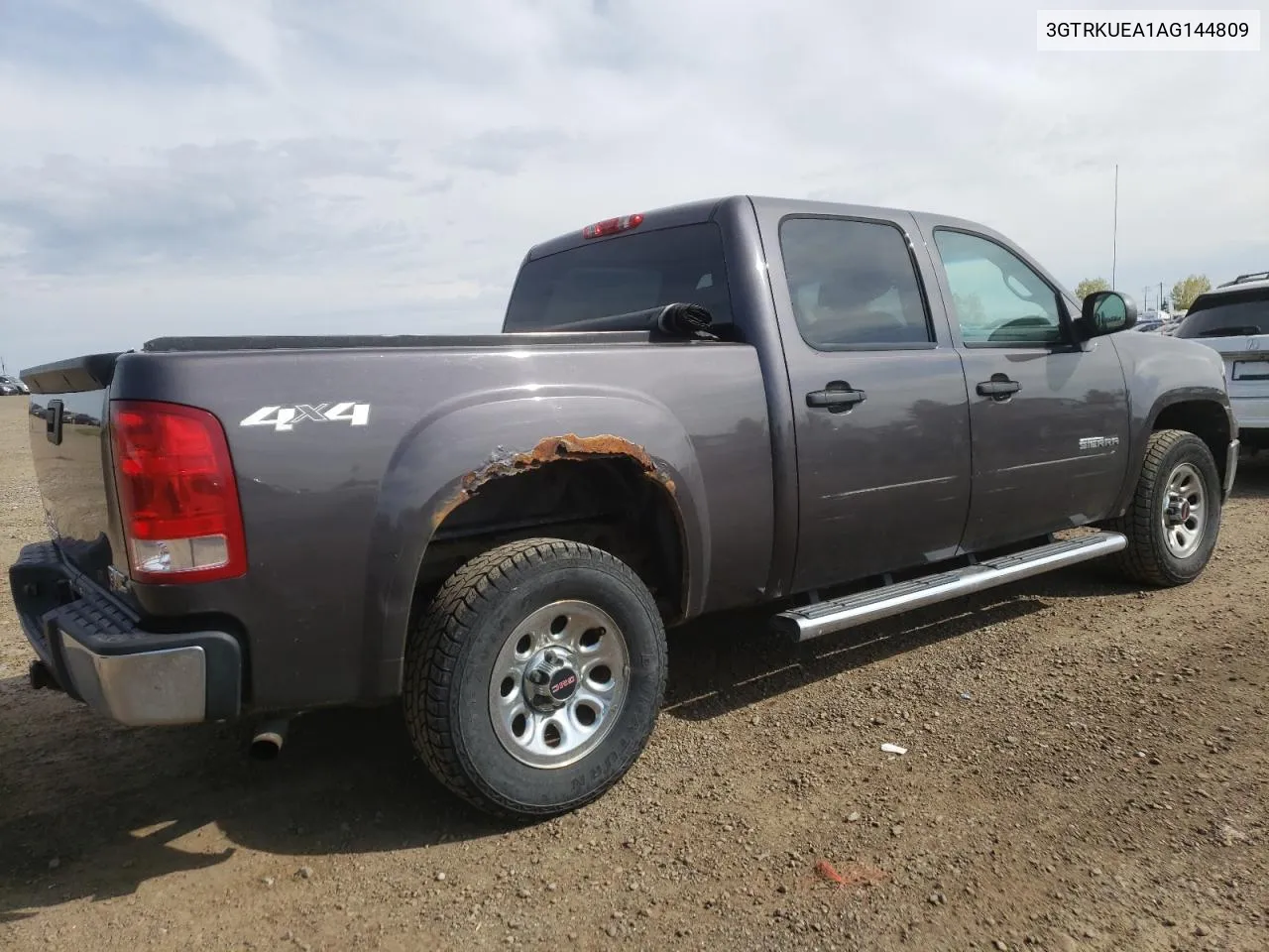 2010 GMC Sierra K1500 Sl VIN: 3GTRKUEA1AG144809 Lot: 72137064