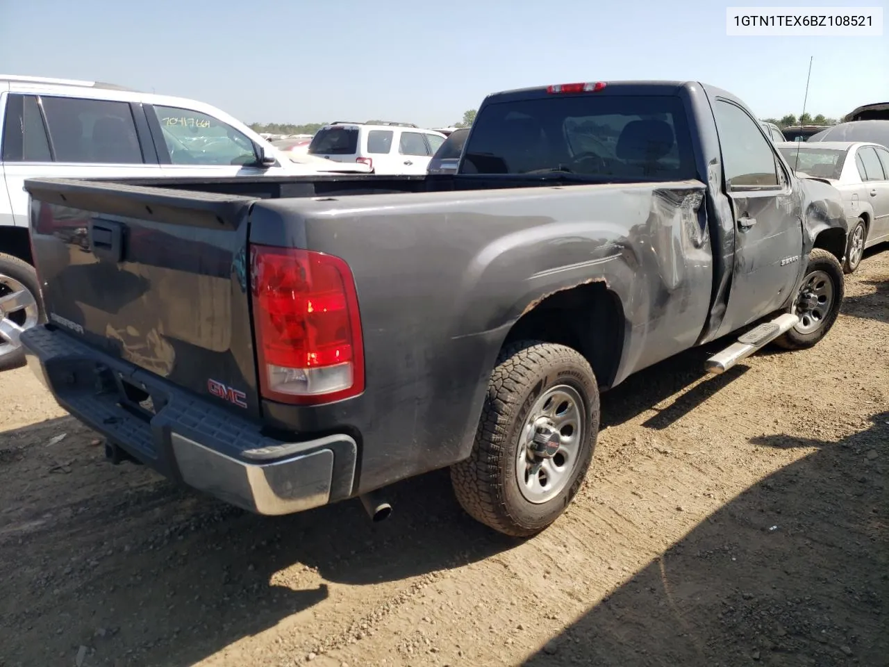 2011 GMC Sierra C1500 VIN: 1GTN1TEX6BZ108521 Lot: 71317824